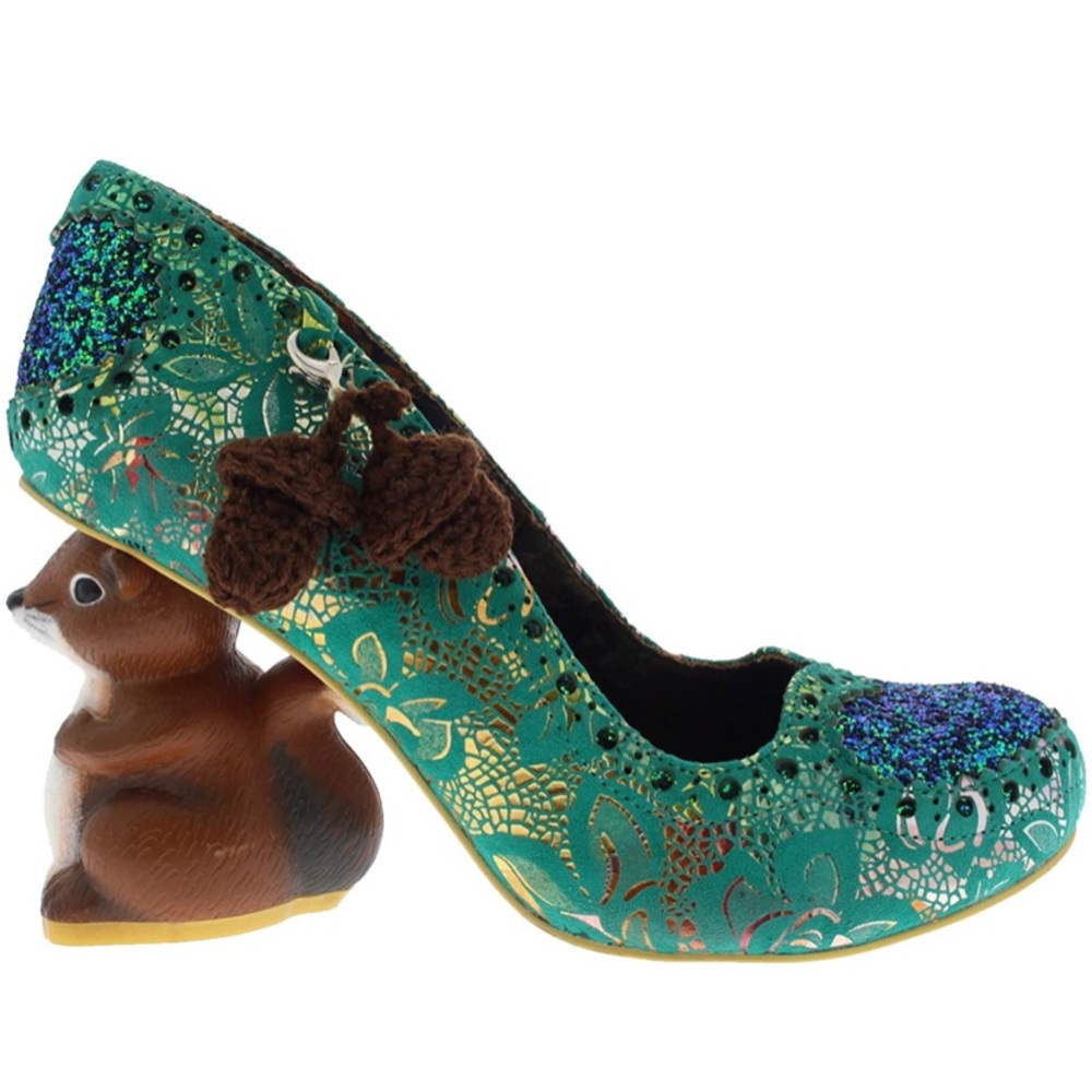 ISO Irregular Choice Nibbles McNutty (Green)